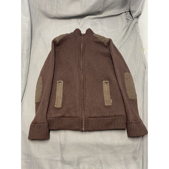 Horny Toad Sherpa Fleece Jacket Outdoor Basic Full Zip Womens Size X Large Brown - Picture 1 of 12